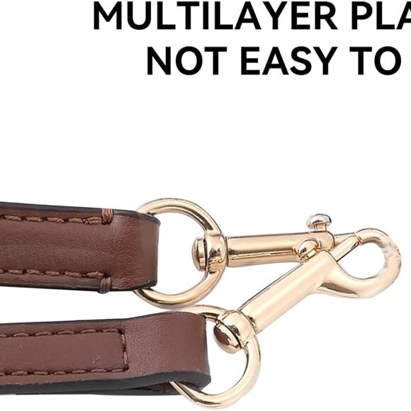 Versatile Brown Microfiber Leather Purse Strap - Replacement for Handbags - Picture 5 of 6